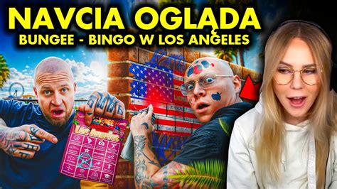 NAVCIA ogląda BUNGEE BINGO W LOS ANGELES 1 2 YouTube