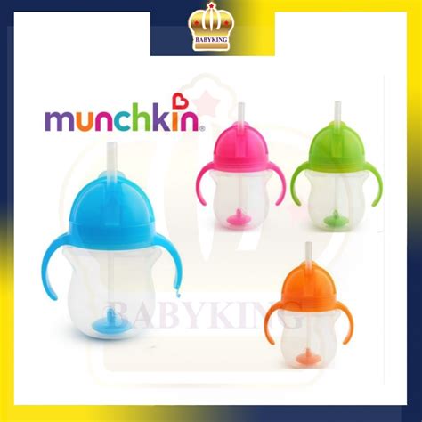 Munchkin Click Lock Weighted Flexi Straw Cup Oz Shopee Singapore