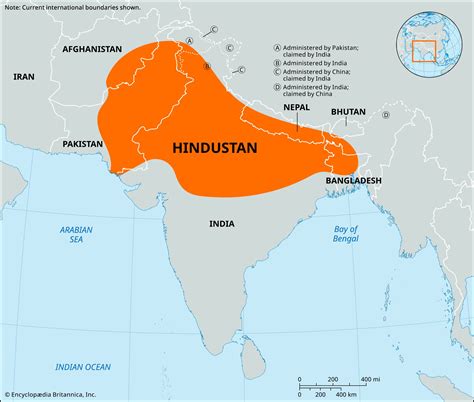 Hindustan Map