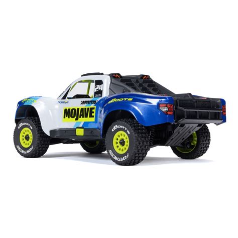 Arrma Mojave Grom Mega X Small Scale Desert Truck Rtr Blanc Bleu