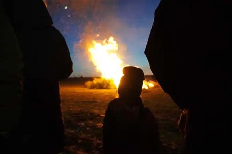 Bauernproteste In Ostfildern Landwirte Setzen Mit Mahnfeuer Ein