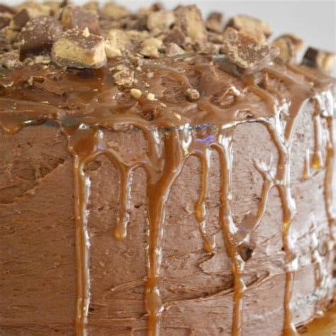 Chocolate Toffee Caramel Cake This Delicious House