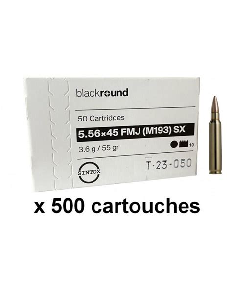 RUAG SWISS MUNITION Cal 5 56x45 Nato Cal 223 Rem FMJ SX M193 55gr X500