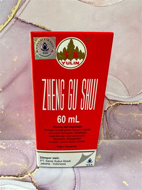 Zheng Gu Shui Ml Obat Gosok Keseleo Dan Patah Tulang Lazada Indonesia