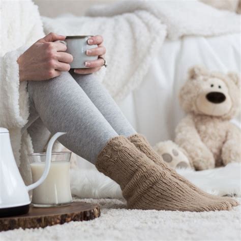 Cable Sock Knitting Pattern Snowy Day Brome Fields