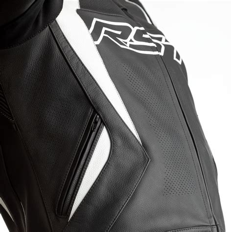 Kurtka Sk Rzana Rst Tractech Evo Ce Black White Xl Dk Motocykle