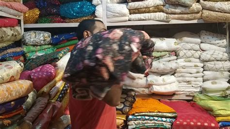 Seelampur Cloth Market Fabric Cheap Delhi Youtube