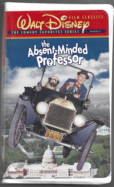 The Absent Minded Professor Vhs Format Tape Walt Etsy