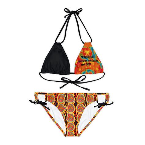 Your Brain On LSD Bikini Set Etsy