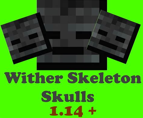 Wither Skeleton Skulls 1 15 Minecraft Data Pack