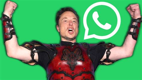 Elon Musk Ataca A Whatsapp Por El Supuesto Mal Uso Que Hace De Los Datos De Los Usuarios Y Su