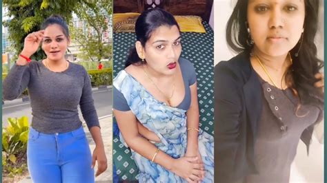 Tamil Aunty Tik Tok Video Tamil Aunty Instagram Video Youtube