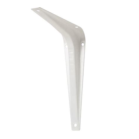 Everbilt In X In White Shelf Bracket The Home Depot