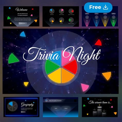 Trivia Powerpoint Template