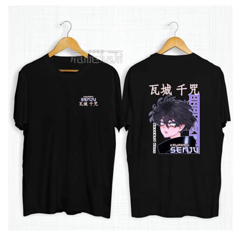 Jual Kaos Anime Kawaragi Senju Kaos Tokyo Revengers Kaos Brahman