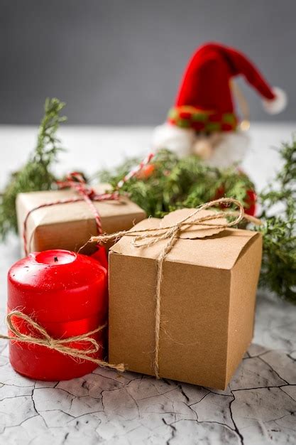 Premium Photo Christmas Gift Boxes Background