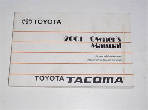 Toyota Tacoma User Manual