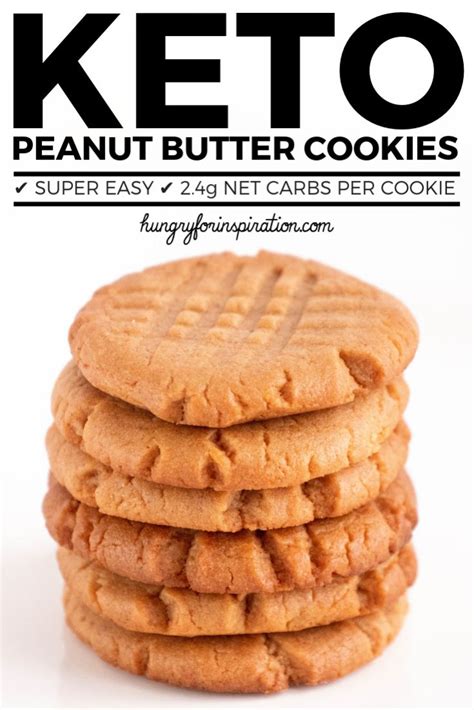 The Easiest Keto Peanut Butter Cookies Ever Only 3 Ingredients