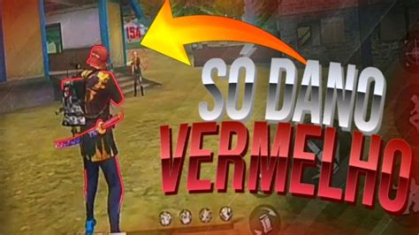 So Dano Vermelho Highlight Free Fire Youtube