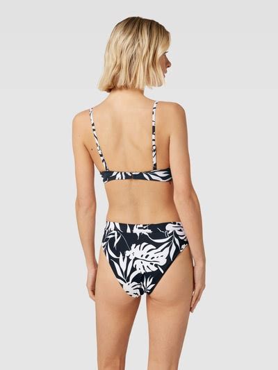 Kup online Roxy Top bikini ze wzorem na całej powierzchni model ROXY