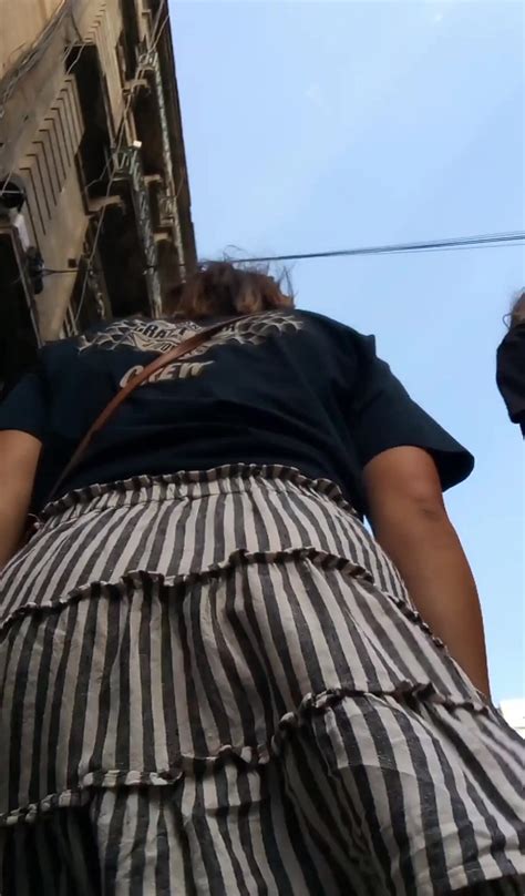 Brunette Girl Upskirt Walking ThisVid
