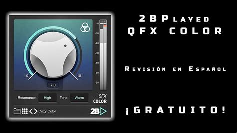 2BPlayed QFX COLOR Revisión en Español GRATUITO YouTube