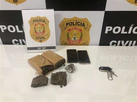 Motorista De Aplicativo é Preso Pela Pcdf Por Tráfico De Drogas