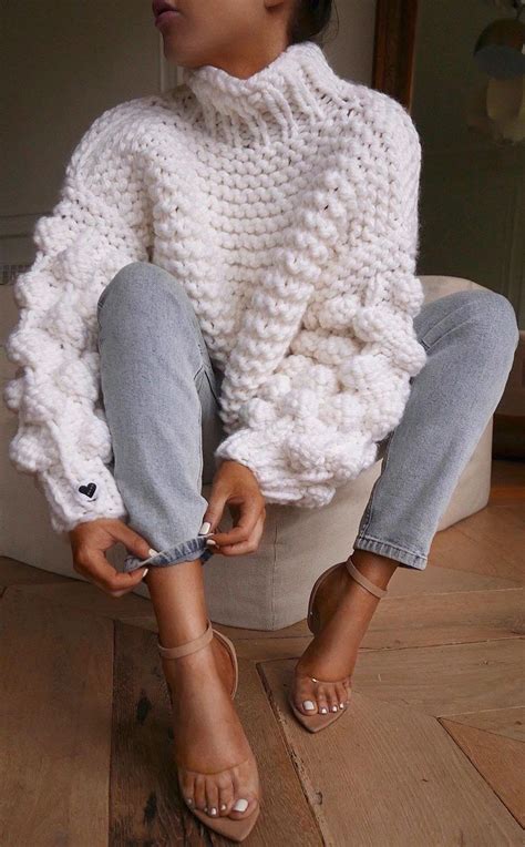 Witte Gebreide Truien Online Kopen Fashionchick Nl Sweater Pattern