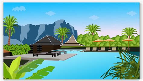 Green Resort Vector Art, Icons, and Graphics for Free Download