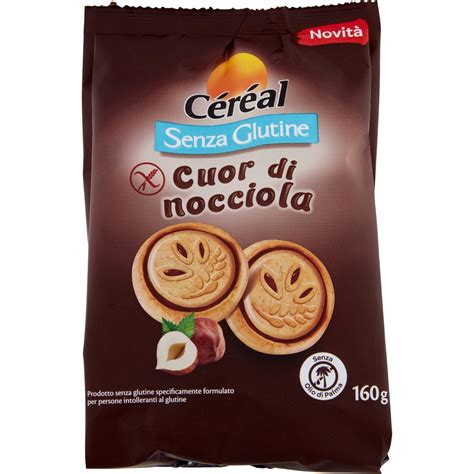 Biscotti cuor di nocciola CÉRÉAL 160 G Coop Shop