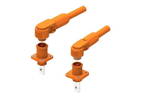 250A High Current Power High Voltage Electrical Connectors Touchproof