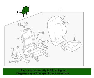 Nissan Versa Cushion Cover Kn B Oem Parts Online