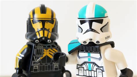 More Amazing Lego Custom Clone Troopers Grandpa Clone Customs Youtube