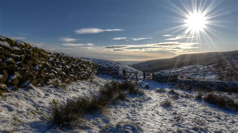 Fondos De Pantalla 1366x768 Inglaterra Invierno Lake District National