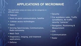 Presentation on Applications of microwave | PPT | Free Download