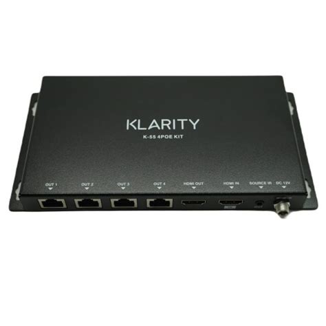 HDMI Splitter K 55 POE 4 Way CAT Extender Kit 55m CAT 5 6 7 Auto EDID