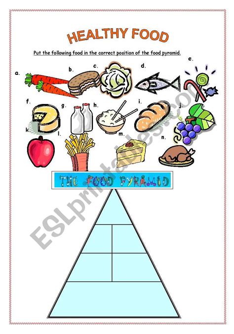 printable color  food groups worksheet worksheets library