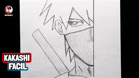 C Mo Dibujar A Kakashi Paso A Paso F Cil Con Lapiz How To Draw