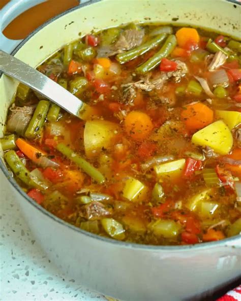 Vegetable Beef Soup Recipe