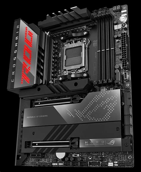 Asus Announces Matx X670e Motherboard The Rog Crosshair 59 Off