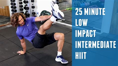 25 Minute Intermediate Low Impact Hiit The Body Coach The Body