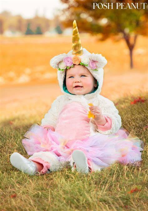 Posh Peanut Infant Eleanor Unicorn Costume