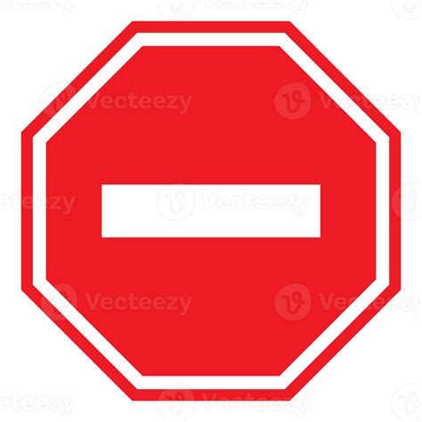 Stop sign icon transparent background 12042298 PNG