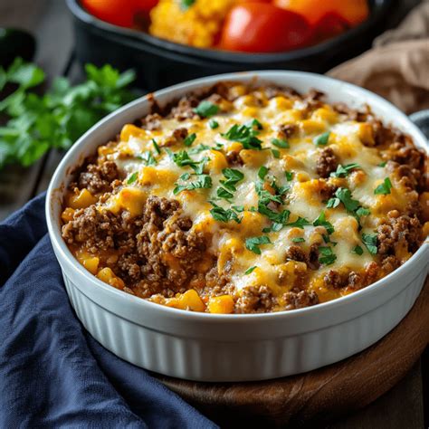 Grandmas Ground Beef Casserole