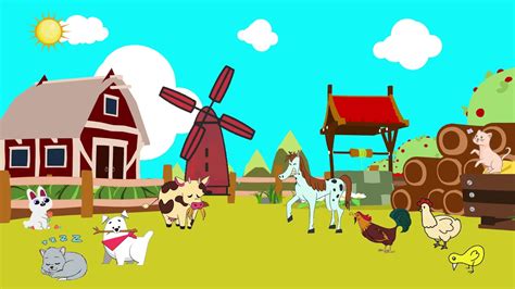 Free Animated Farm Background I Farm Background No Copyright - YouTube