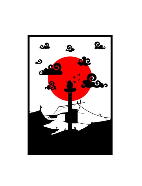 Itachi Uchiha Silhouette