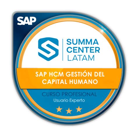 SAP HCM Gestión del Capital Humano Key User Gold Credly