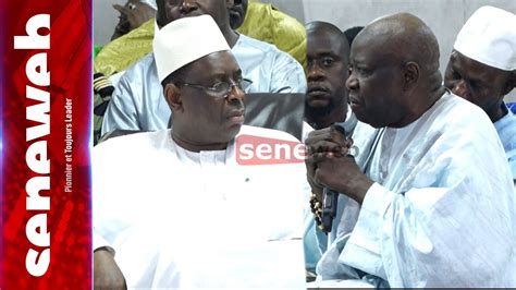 Incroyable Serigne Mansour Sy Djamil Fond En Larmes Devant Macky