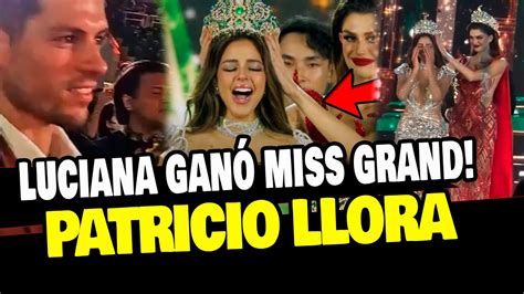 PATRICIO PARODI LLORA AL VER LA CORONACIÓN DE LUCIANA FUSTER EN EL MISS