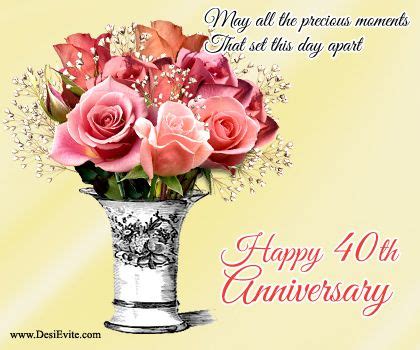 Happy 40th Anniversary Quotes - ShortQuotes.cc